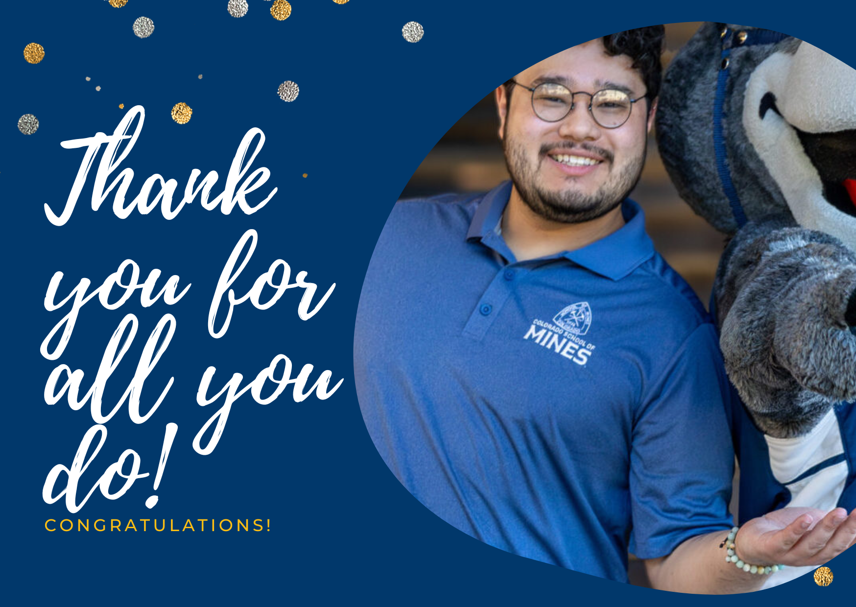 College Representative of the Month Recipient